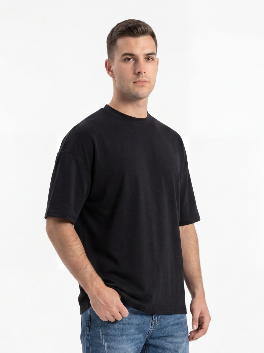 T-shirt Oversize  200 gr/m² NOIR