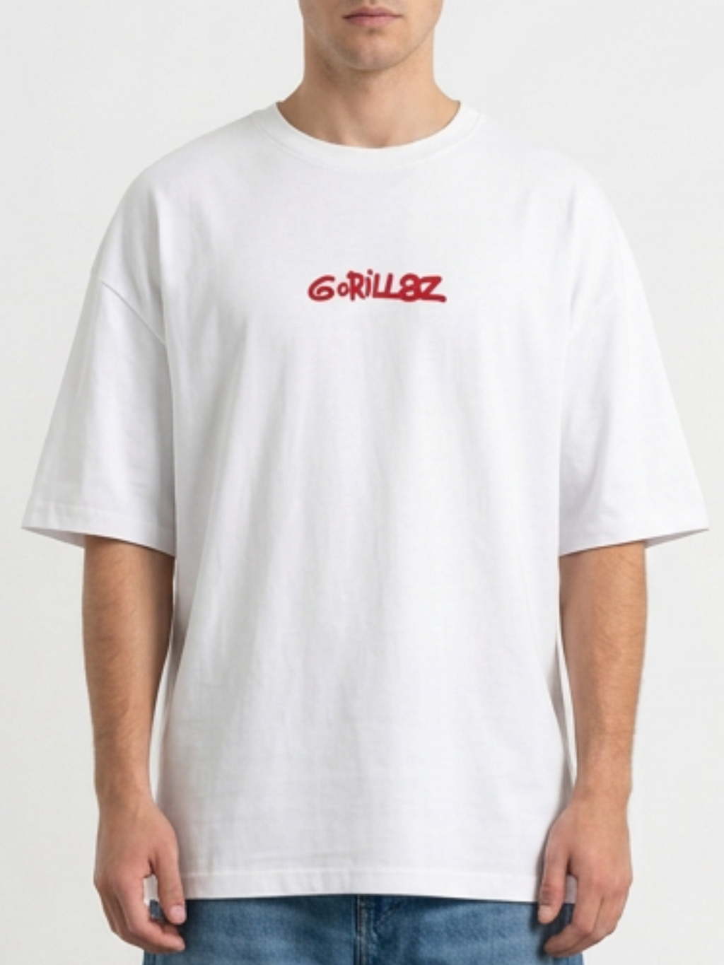 T-shirt oversize impression Gorillaz