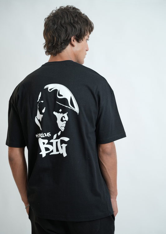 T-SHIRT OVERSIZE NOIR /  BIG