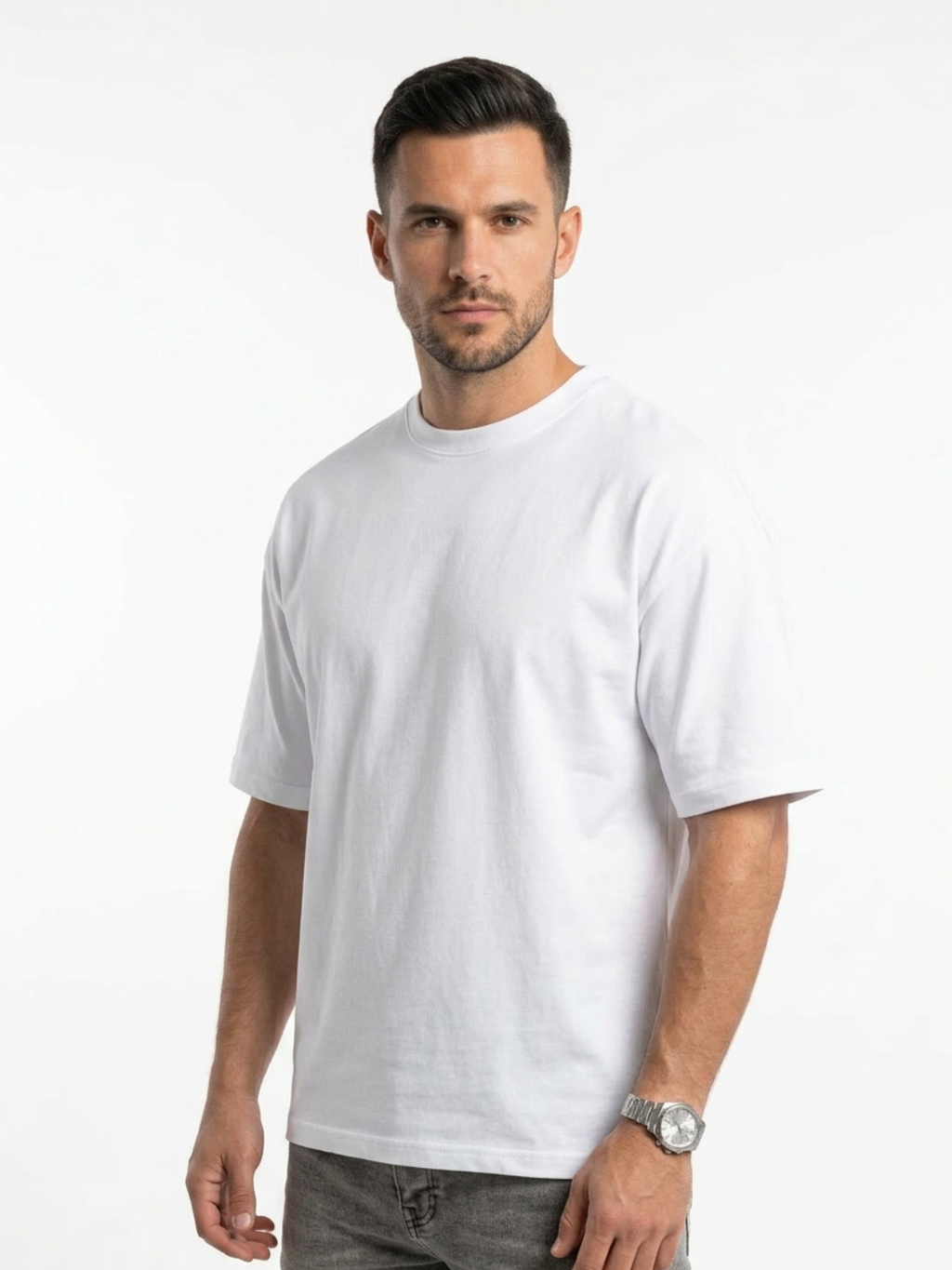 PACK DE 3 T-Shirts 'Essentials' NOIR / BLANC CASSE / BLEU MARINE
