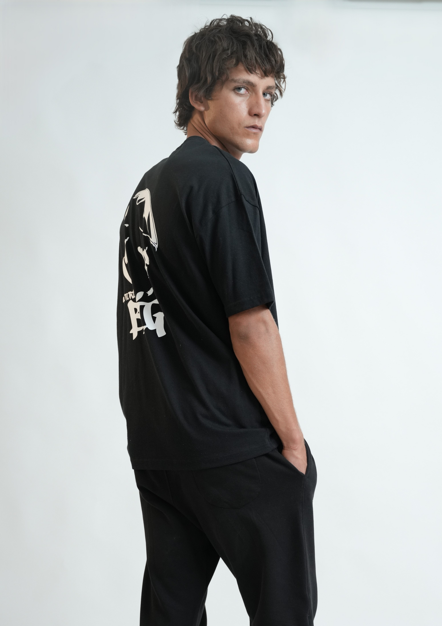 T-SHIRT OVERSIZE NOIR /  BIG