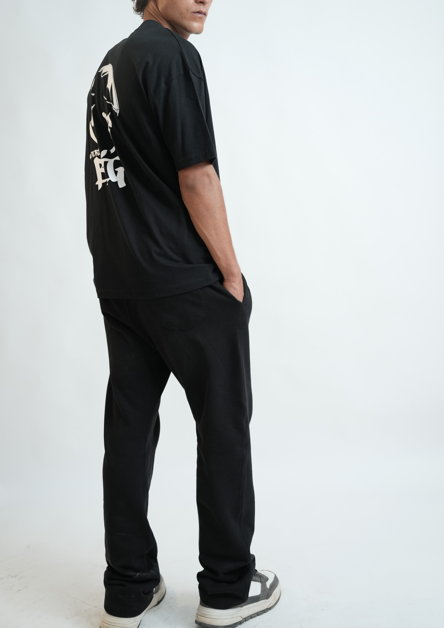 Pantalon jogging Oversize Noir