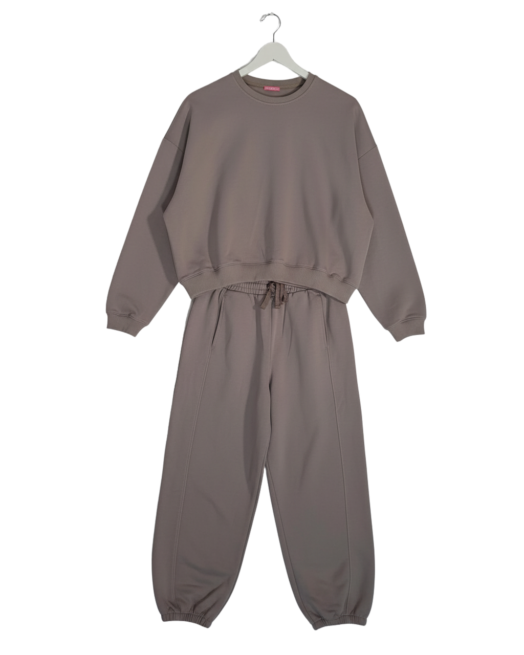 Ensemble jogging   grège